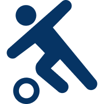 アイコン：ドリブル