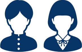 アイコン：男女の生徒